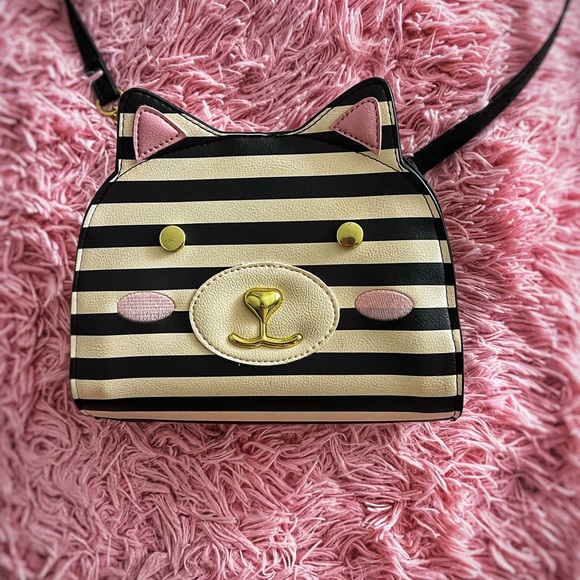 Betsey Johnson Bags Kawaii Cute Betsey Johnson Cat Purse Poshmark